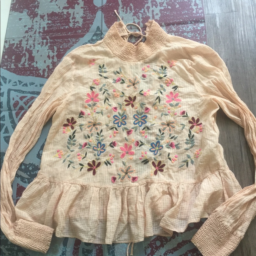 Zara blouse and free gift